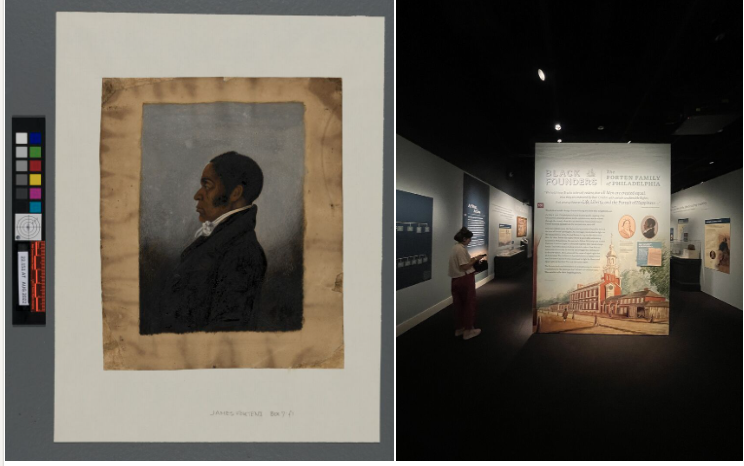 Portrait of James Forten; 2023 Black Founders Exhibition