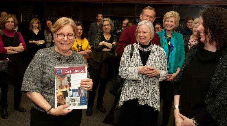 Director of Conservation Mary Schobert's retirement party