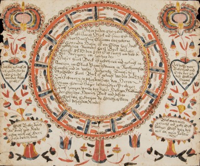 18th century fraktur