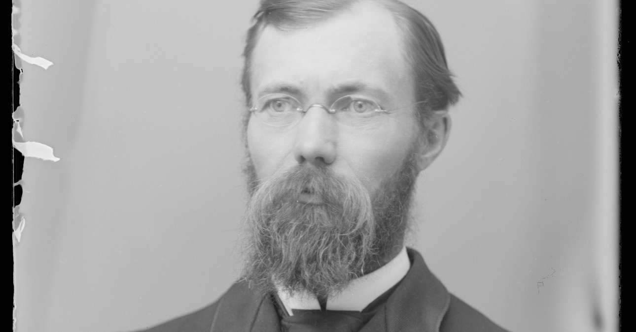 Portrait of St. Olaf College professor and photographer O.G. Felland