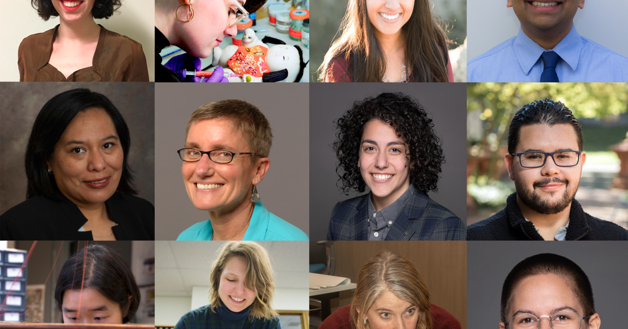 A montage of headshot images of newly added speakers at the Diversity In Collections Care Colloquium
