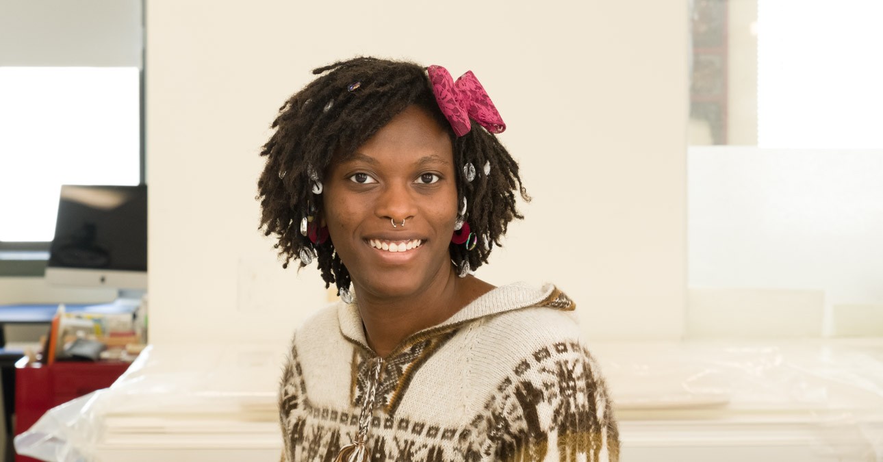 NEA Book Conservation Fellow Nylah Byrd