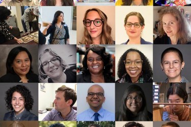 A photo montage of guest speakers for the Diversity in Collections Care: Many Voices colloquium